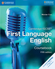 Cambridge New IGCSE First Language English Course Book