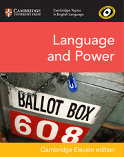 Cambridge NEW Language and Power Cambridge Elevate edition (2Yr)