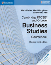 Cambridge New IGCSE and O Level Business Studies Coursebook with CD-ROM