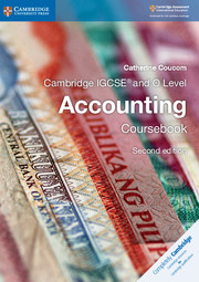 Cambridge New IGCSE and O Level Accounting Coursebook