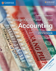 Cambridge New IGCSE and O Level Accounting Workbook