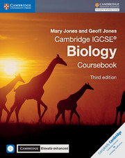 Cambridge IGCSE Biology Coursebook with CD-ROM and Cambridge Elevate enhanced edition(2 years)