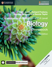 Cambridge International AS & A Level Biology Coursebook with CD-ROM and Cambridge Elevate enhanced edition (2Yr)
