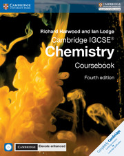 Cambridge New IGCSE Chemistry Coursebook with CD-ROM and Cambridge Elevate enhanced edition (2Yr)