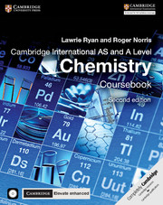 Cambridge International AS & A Level Chemistry Coursebookwith CD-ROM and Cambridge Elevate enhanced edition (2Yr)