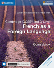 Cambridge IGCSE French as a Foreign Language Workbook with Audio CDs and Elevate enhanced edition (2Yr)