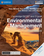 Cambridge New IGCSE and O Level Environmental Management Coursebook with Cambridge Elevate enhanced edition (2Yr)