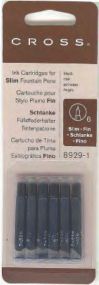 Cross 8929-1 Black Ink Cartridge for Century Fountain Pen