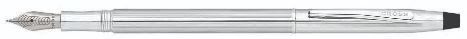Cross AT0086-74MS Cross Chrome Century Fountain Pen (W/Medium Stainless Steel Nib)