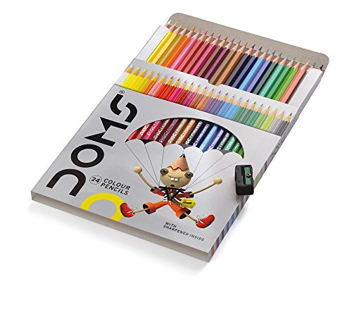 Doms 3446 Colour Pencil 24 Shade