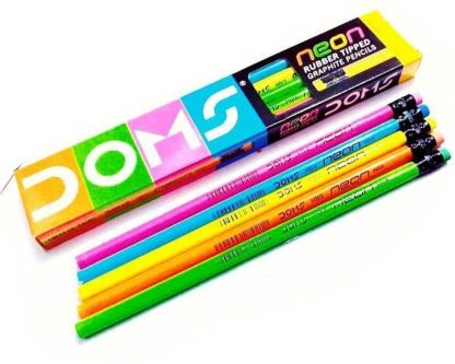 Doms 7940 Neon Pencil (Pack of 10 Pencil)