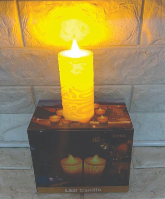 Diwali Candle Led Light Colour