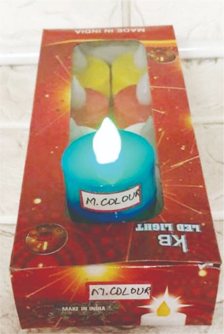 Diwali Diya Led Light Colour Mix colour (10 pc pack)