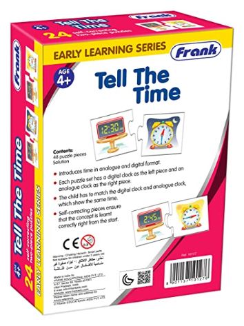 Frank 10127 Early Learner Tell the Time
