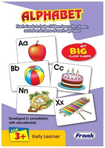 Frank 10167 Early Learner My Big Flash Cards Alphabet