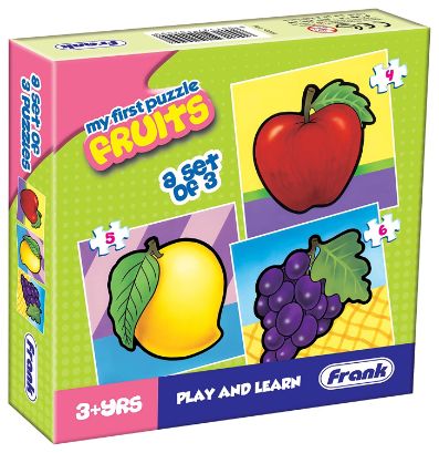Frank 10209 Play And Learn First Puzzle Fruits