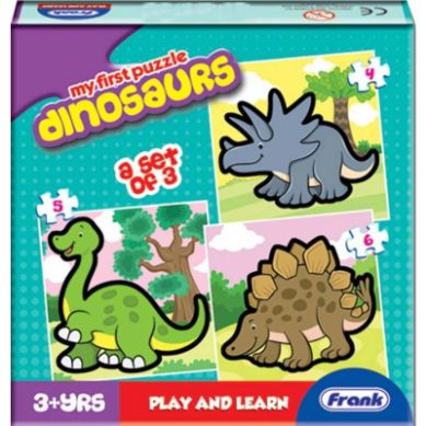 Frank 10217 Play And Learn First Puzzle Dinosaurs