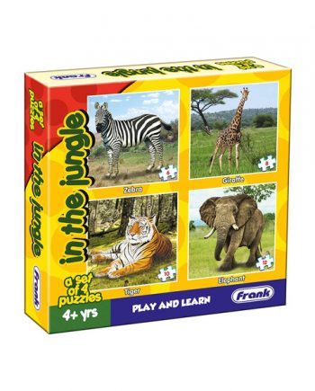 Frank 10502 Play And Learn Animal Puzzle ln the Jungle