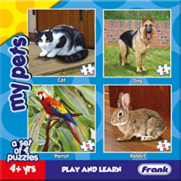 Frank 10504 Play And Learn Animal Puzzle My Pets