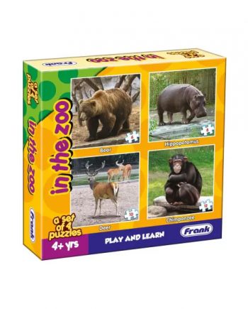 Frank 10506 Play And Learn Animal Puzzle ln the Zoo