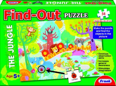 Frank 12208 Fun Puzzle Find Out Puzzle The Jungle