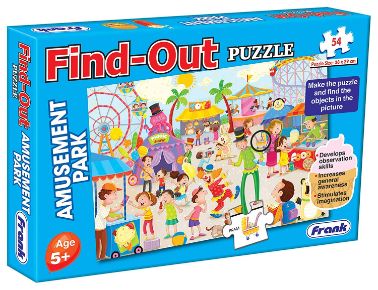 Frank 12209 Fun Puzzle Find Out Puzzle Amusement Park