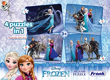 Frank Jigsaw Puzzle 4 in 1 12908 Frozen