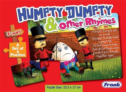 Frank 14401 Fun Puzzle Humpty Dumpty & Other Rhymes
