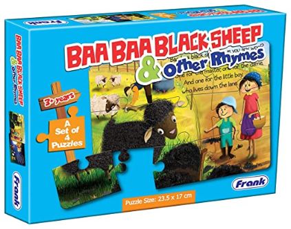 Frank 14402 Fun Puzzle Baa Baa Black Sheep & Other Rhymes