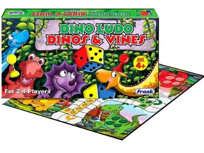 Frank 22121 Games Dino Ludo and Dinos & Vines