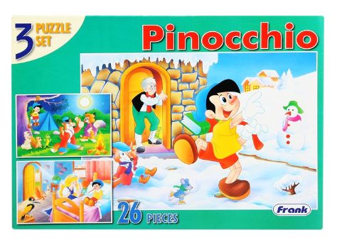 Frank 33002 Fun Puzzle Pinocchio