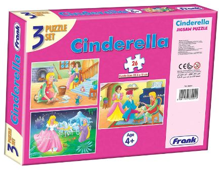 Frank 33004 Fun Puzzle Cinderella