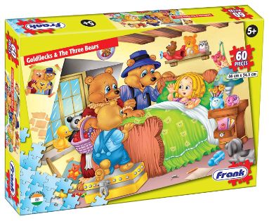 Frank 33319 Fun Puzzle Goldilocks & The Three Bears