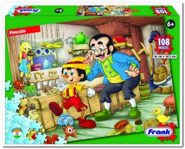 Frank 33414 Fun Puzzle Pinocchio
