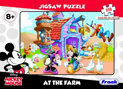 Frank Jigsaw Puzzle 34401 Mickey Mouse: At the Farm