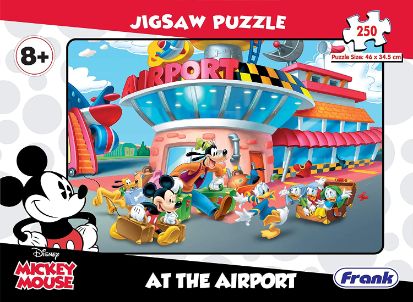 Frank Jigsaw Puzzle 34405 Mickey Mouse: At the Airport