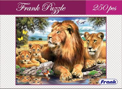 Frank 34504 Fun Puzzle Lion Family