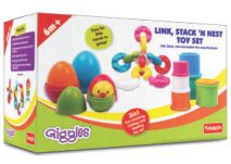 Funskool Games 1073100 Link, Stack N Nest Toy Set