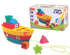 Funskool Games 1073200 Stack A Boat