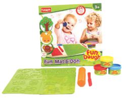 Funskool Games 1728500 FUN MAT and DOUGH