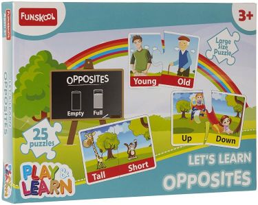 Funskool Games 9421600 LETS LEARN OPPOSITES