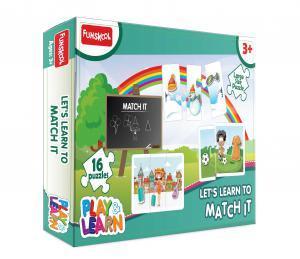 Funskool Games 9424300 LETS LEARN MATCHING