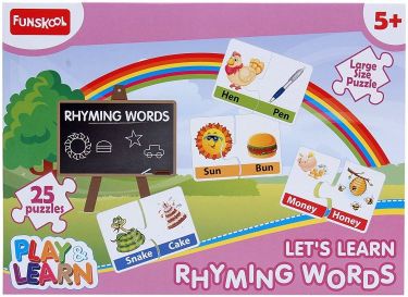 Funskool Games 9424400 LETS LEARN RHYMING WORDS 