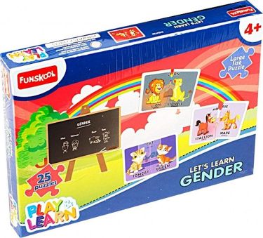 Funskool Games 9424700 LETS LEARN GENDER