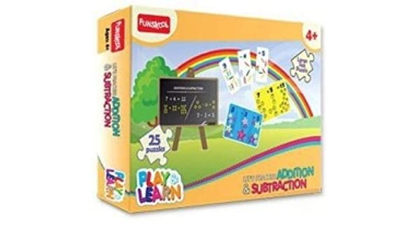 Funskool Games 9425100 LETS LEARN ADDITION and SUBTRACTION