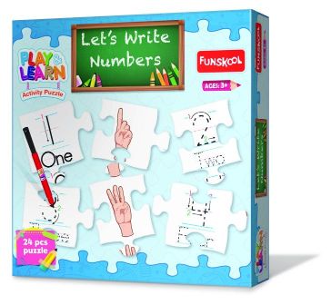 Funskool Games 9426000 LETS WRITE ALPHABET