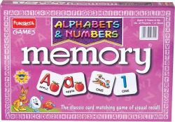 Funskool Games 9930100 Alphabets and Numbers Memory