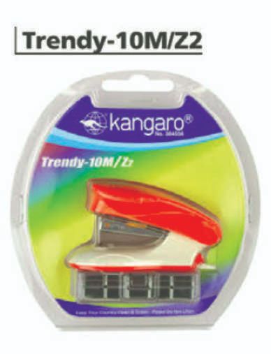 Kangaro Stapler with stapler Pin Blister Pack Model Trendy-10M Z2