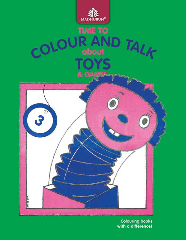Madhuban Time To Colour And Talk About 3 Toys & Games