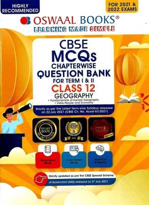Mcqs Oswal Geography Class XII